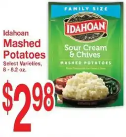 Super Saver Idahohan mashed potatoes offer