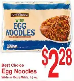 Super Saver Best Choice Egg Noodles offer