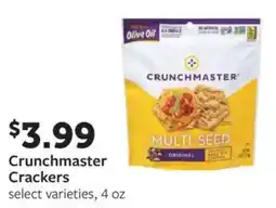 Fareway Crunchmaster Crackers offer