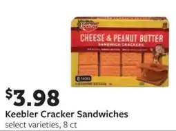 Fareway Keebler cracker sandwiches offer