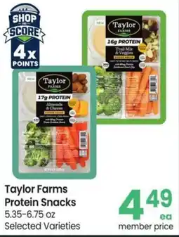 Safeway Taylor Farms Protein Snacks offer