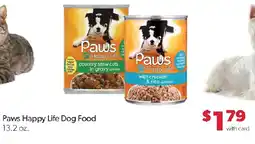 Family Fresh Market Paws Happy Life Dog Food offer