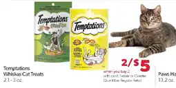 Family Fresh Market Temptations Whiskas Cat Treats offer