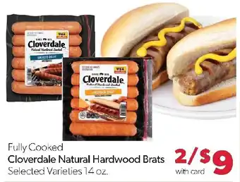 Family Fresh Market Cloverdale Natural Hardwood Brats offer