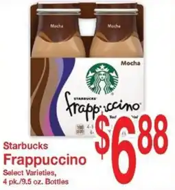 Super Saver Starbucks Frappuccino offer