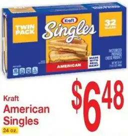 Super Saver Kraft American Singles offer