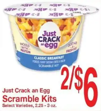 Just Crack an Egg Scramble Kits