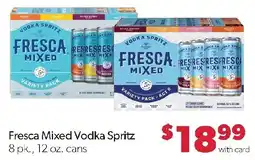 Family Fresh Market Fresca Mixed Vodka Spritz offer