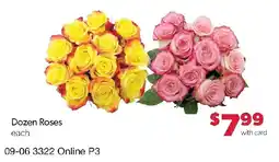 Family Fresh Market Dozen Roses offer