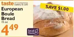 Festival Foods Taste of Scandinavia European Boule Bread offer