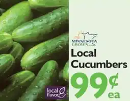 Festival Foods Minnesota Grown Local Cucumbers offer