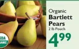 Festival Foods Organic Bartlett Pears offer