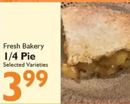 Festival Foods Fresh Bakery 1/4 Pie offer