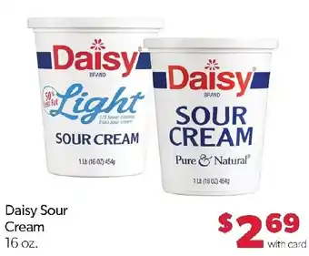 Family Fresh Market Daisy sour cream offer