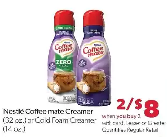 Family Fresh Market Nestlé Coffee mate Creamer offer