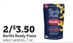 Fareway Barilla Ready Pasta offer