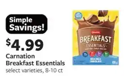 Fareway Carnation Breakfast Essentials offer