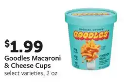 Fareway Goodles Macaroni & Cheese Cups offer