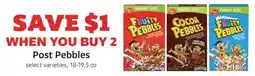Fareway Post Pebbles offer