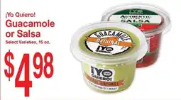 Super Saver Iyo quiero! guacamole or salsa offer
