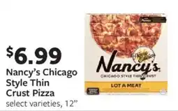 Fareway Nancy's Chicago Style Thin Crust Pizza offer