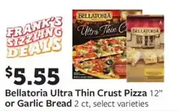 Fareway Bellatoria Ultra Thin Crust Pizza offer