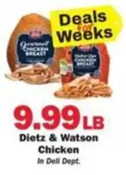 Schnucks Dietz & Watson Chicken offer