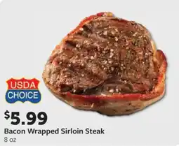 Fareway Bacon Wrapped Sirloin Steak offer