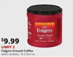 Fareway Folgers Ground Coffee offer