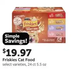 Fareway Friskies Cat Food offer