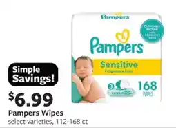 Fareway Pampers Wipes offer