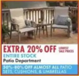 Boscov's Patio Department offer