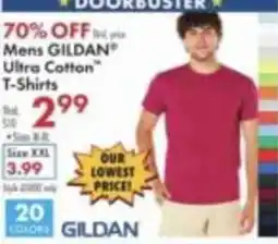 Boscov's Mens Gildan Ultra Cotton T-Shirts offer