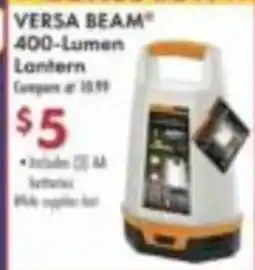 Boscov's Versa Beam 400-Lumen Lantern offer