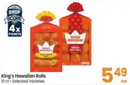 Safeway King's Hawaiian Rolls offer