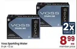 Safeway Voss Sparkling Water offer