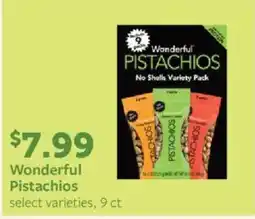 Fareway Wonderful pistachios offer