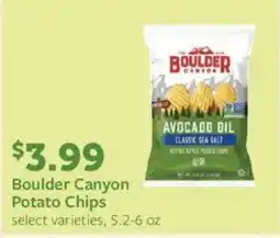 Fareway Boulder Canyon Potato Chips offer