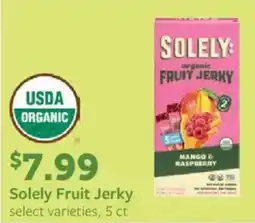 Fareway Solely Fruit Jerky offer