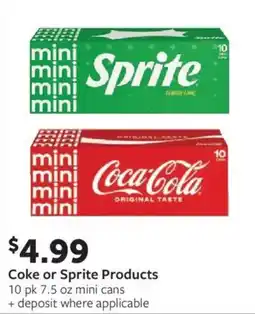 Fareway Coke or Sprite Products offer