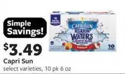 Fareway Capri Sun offer