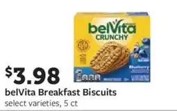 Fareway BelVita Breakfast Biscuits offer