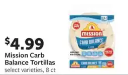 Fareway Mission Carb Balance Tortillas offer