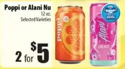 Times Supermarkets Poppi or Alani Nu offer