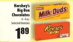 Times Supermarkets Hershey's big box chocolates offer