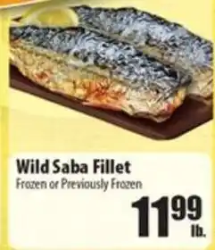 Times Supermarkets Wild Saba Fillet offer