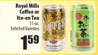 Times Supermarkets Royal Mills Coffee or Ito-en Tea offer