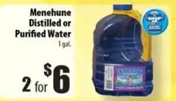 Times Supermarkets Menehune distilled or purified water offer