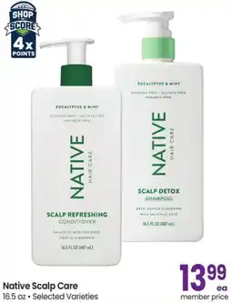 Safeway Native Scalp Care offer