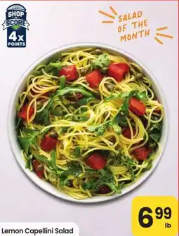 Safeway Lemon Capellini Salad offer
